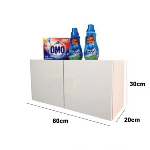 Armário Aéreo Multiuso Cozinha Lavanderia 100% Mdf.
