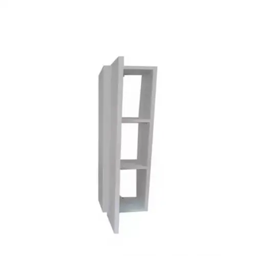 Armário c/ Porta Nicho mdf Branco Banheiro Quarto Toalha mdf