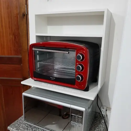 Armário para Microondas ou Forno mdf Branco 60x50x30/40