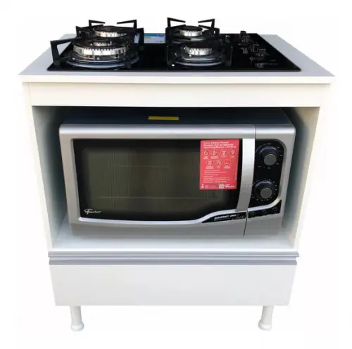 Balcão Multiuso para Cooktop Micro/forno p/ Cozinha 100% mdf