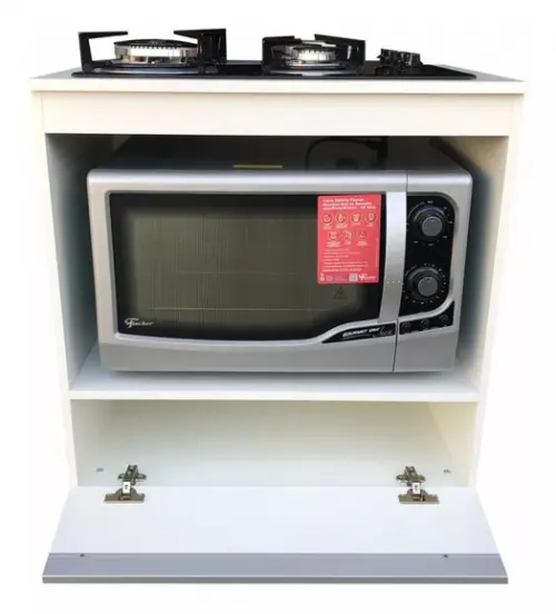 Balcão Multiuso para Cooktop Micro/forno p/ Cozinha 100% mdf