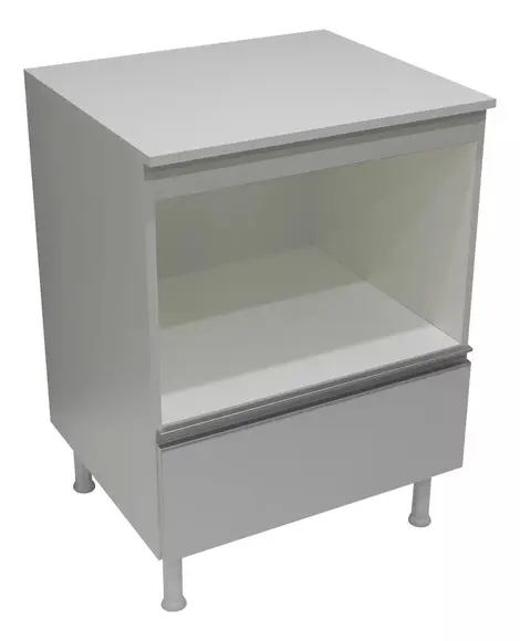 Bancada Multiuso 100%mdf 1 Basculante com Tampo Cozinha 60cm