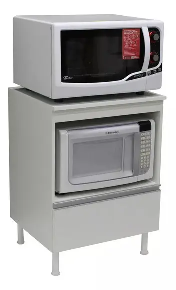Bancada Multiuso 100%mdf 1 Basculante com Tampo Cozinha 60cm