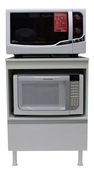 Bancada Multiuso 100%mdf 1 Basculante com Tampo Cozinha 60cm