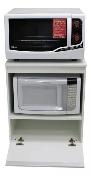 Bancada Multiuso 100%mdf 1 Basculante com Tampo Cozinha 60cm