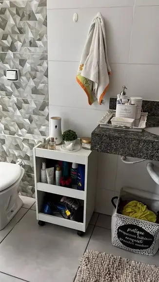 Carrinho Organização Estético Auxiliar Suporte Esmaltes..;