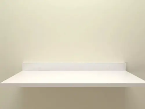 Combo 3 Prateleiras mdf 60x20 Lisas e com Suporte mdf .