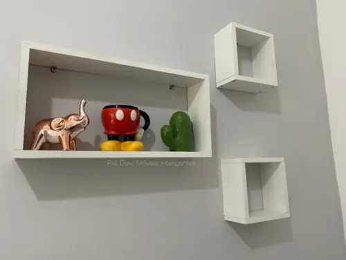 Combo c/ 3 Nichos para Sala Quarto Cozinha Banheiro .