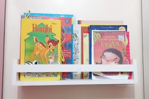 Combo c/ 3 Prateleiras Montessorianas Livros Infantil