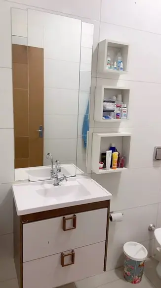 Conjunto 3 Nichos p/ Sala Quarto Cozinha Banheiro - 10 Prof.