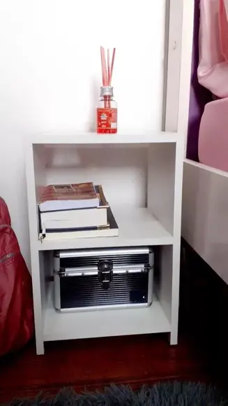 Criado Mudo Mesinha de Canto em 100% mdf Branco...