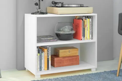 Estante Balcão Multiuso Horizontal Sala Quarto Escritório
