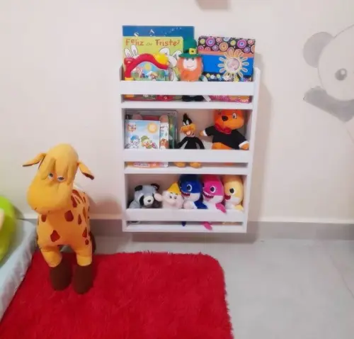 Estante de Livros Revista Montessoriana Infantil mdf
