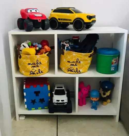 Estante Organizador de Brinquedos Livros Decoração mdf