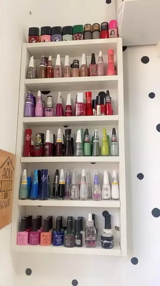 Estante Organizador de Esmaltes Manicure 100% mdf