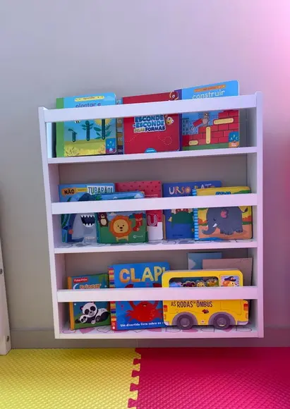 Estante Organizadora Livros Nicho Livreiro Montessoriano mdf