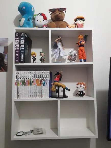 Estante para Livros Nicho Livreiro Multiuso Branca 100 % mdf