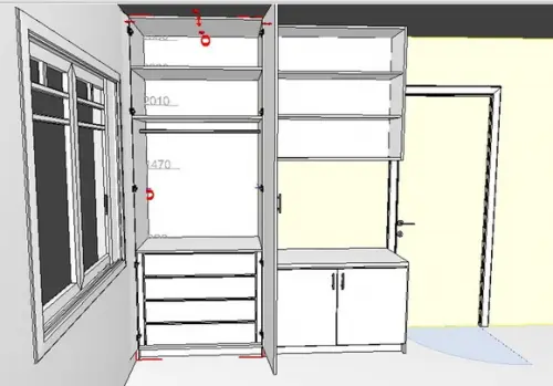 Moveis Sob Medida de Acordo com Projeto Apresentado
