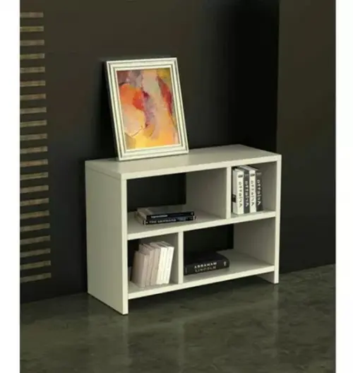 Nicho Aparador mdf Branco para Sala Quarto Escritório