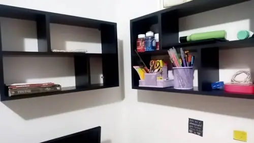 Nicho Cubo c/ Divisórias Banheiro Decoração Quarto Sala . ..