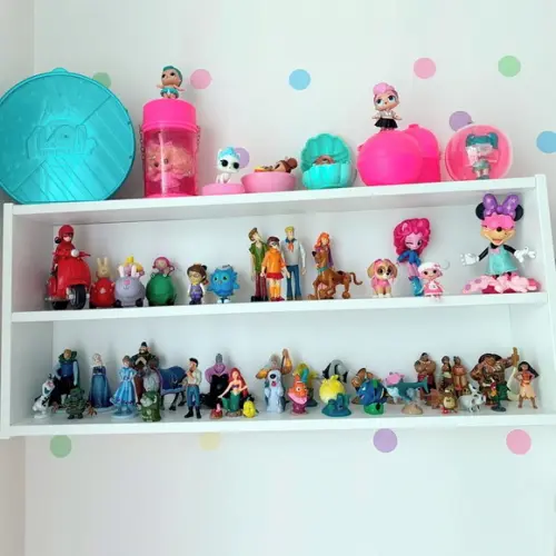 Nicho Cubo com Divisão Decoração Quarto Sala 60x45x20