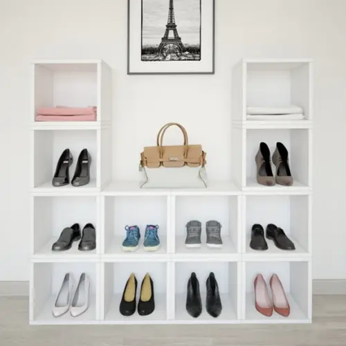 Nicho Decorativo c/ Fundo 30x30x30 mdf Branco