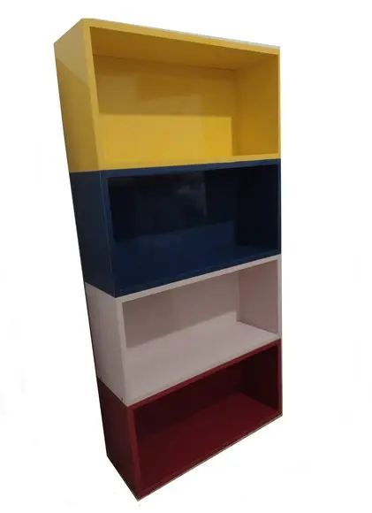 Nicho Decorativo Retangular , Sala, Cozinha 60 cm mdf Rosa..