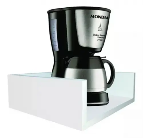 Nicho p/ Air Fryer e Cafeteira Suspenso Cozinha Suporte ...
