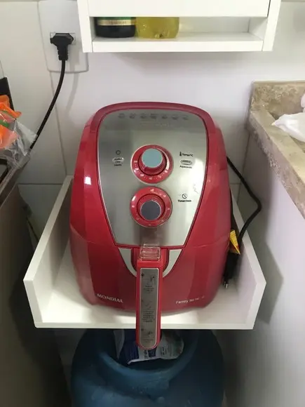 Nicho para Air Fryer e Cafeteira Suspenso Cozinha Suporte