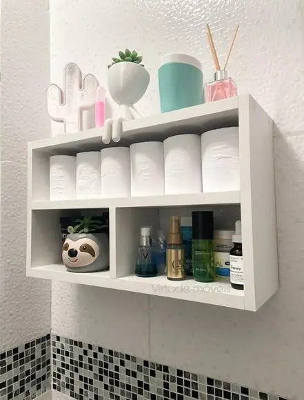 Nicho para Banheiro Cozinha Sala Quarto com Divisória mdf