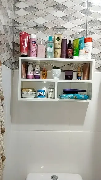 Nicho para Banheiro Cozinha Sala Quarto com Divisória 60 cm