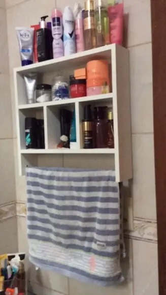 Nicho Prateleira Cabidero Porta Toalhas Cozinha Banheiro..