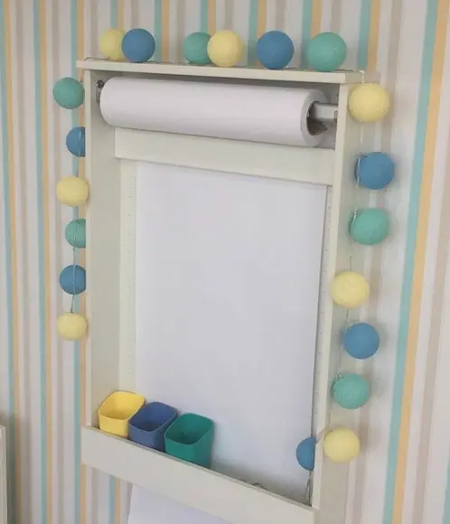Painel Criativo Montessoriano mdf Branco