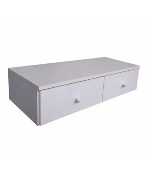 Penteadeira Bancada Suspensa c/ Branca p/ Quarto 100% mdf
