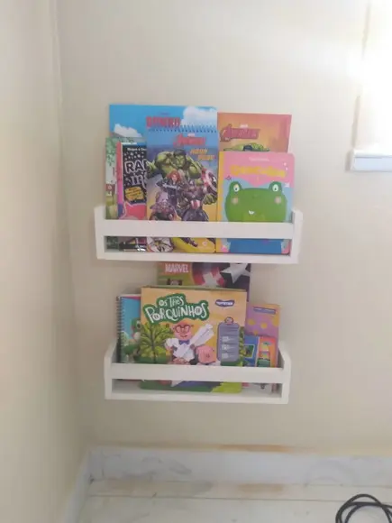 Prateleira Montessoriana Brinquedos Livros Infantil Mdf;