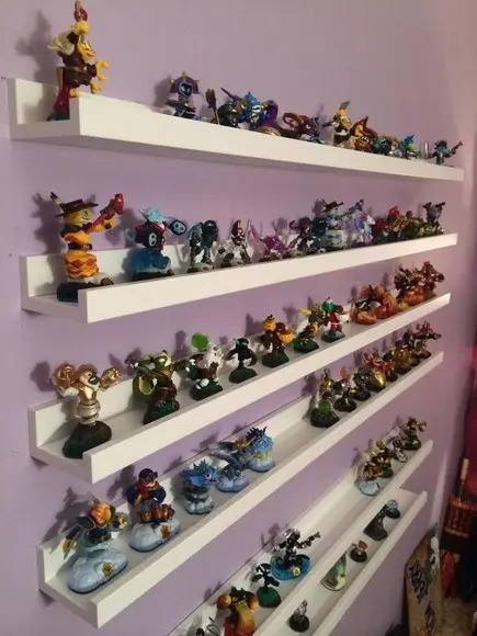 Prateleira Organizadora Carrinhos e Brinquedos Miniatura mdf