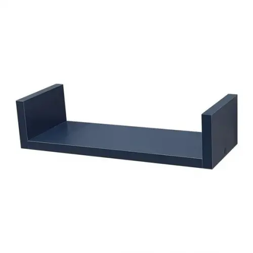 Prateleiras "u" Decorativa p/ Livros mdf Preto