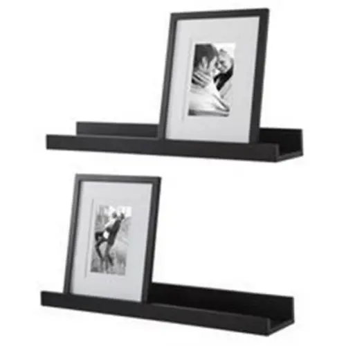 Prateleiras para Livros Quadros mdf Preto