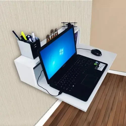 Suporte Notebook Mesa Escritório Home Office Gamer mdf