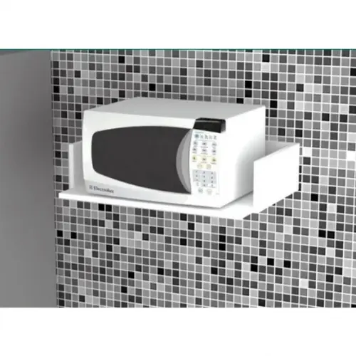 Suporte para Microondas Branco Forno 50x40 mdf Suspenso