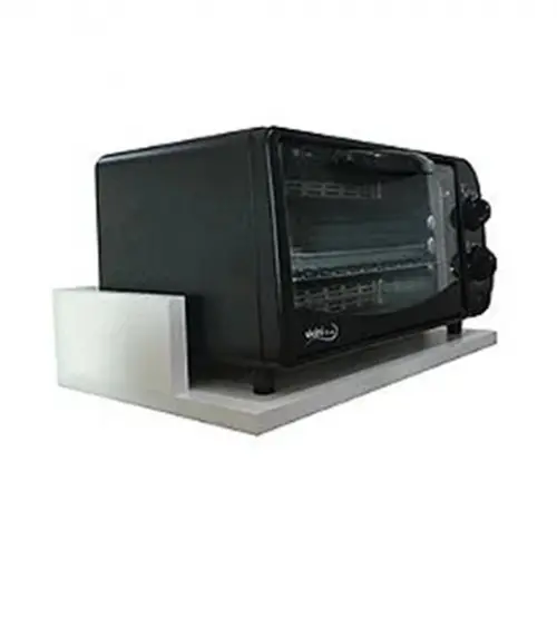 Suporte para Microondas Branco Forno 50x40 mdf Suspenso