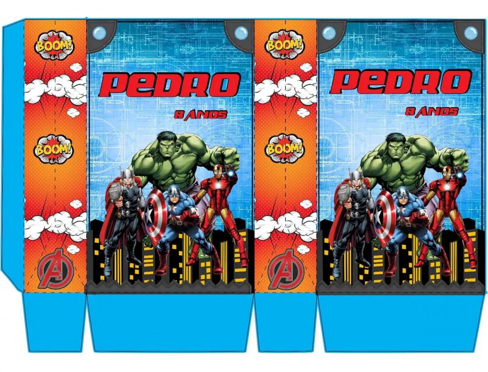 Saco Surpresa Os Vingadores Arquivo Digital