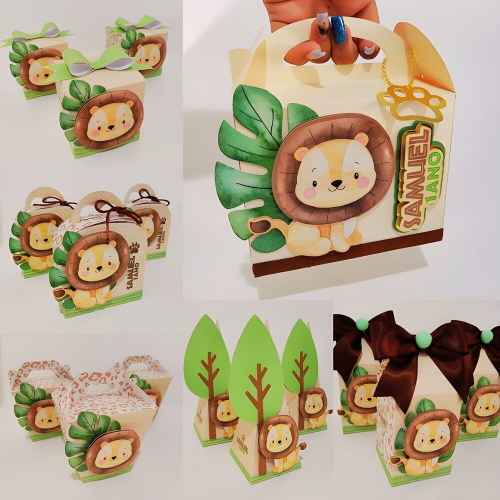 Kit Personalizado Leãozinho 3D Arquivo Digital