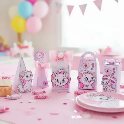Kit Personalizado Gata Marie 3D- PDF - Arquivo Digital