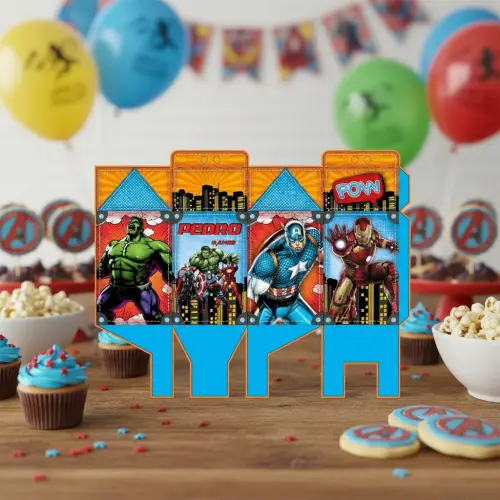 Kit Personalizado Os Vingadores Arquivo Digital