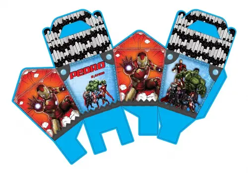 Kit Personalizado Os Vingadores Arquivo Digital
