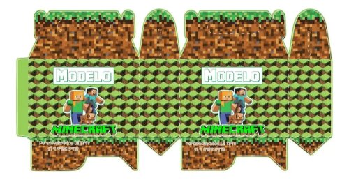 Kit Personalizado Minecraft Arquivo Digital