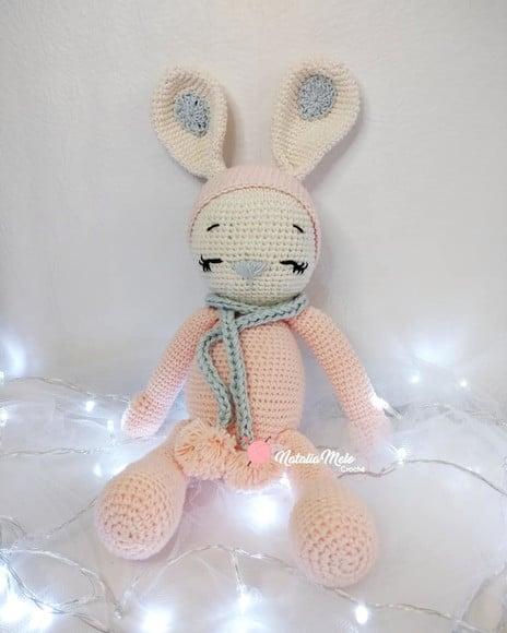 Amigurumi Coelhinha Dorminhoca