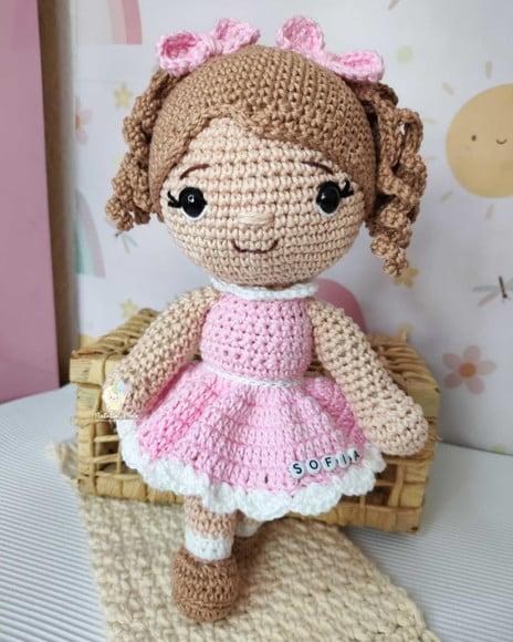 Boneca Amigurumi