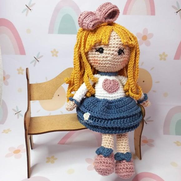 Boneca Amigurumi